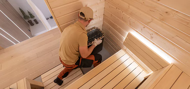 On-site Sauna Installation Company in Aurora, Ontario